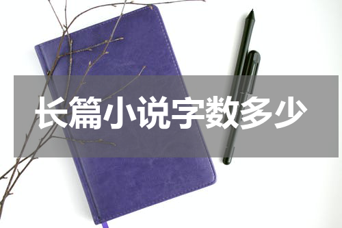 长篇小说字数多少