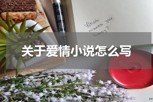 关于爱情小说怎么写