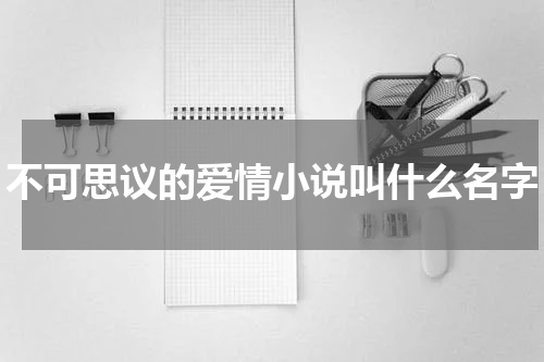 不可思议的爱情小说叫什么名字