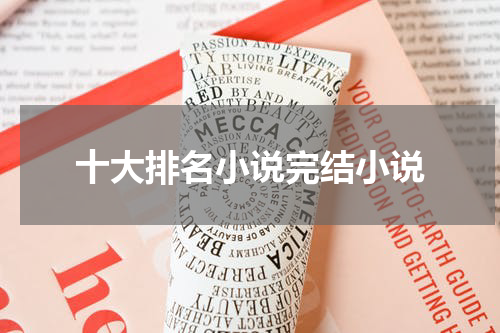 十大排名小说完结小说