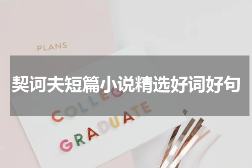 契诃夫短篇小说精选好词好句