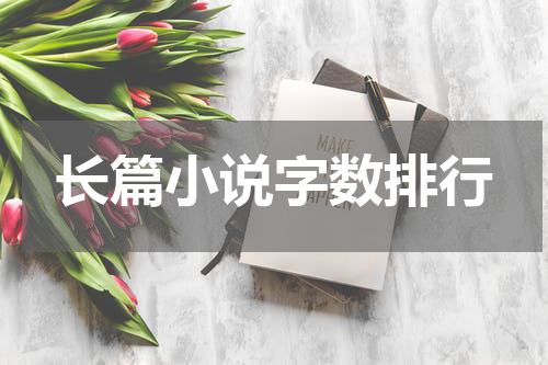 长篇小说字数排行