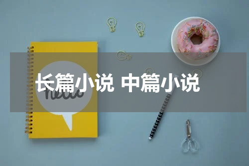 长篇小说 中篇小说