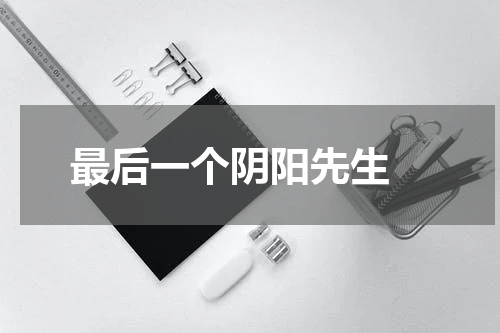 最后一个阴阳先生 