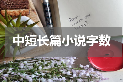 中短长篇小说字数
