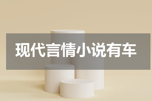 现代言情小说有车