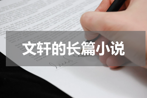 文轩的长篇小说