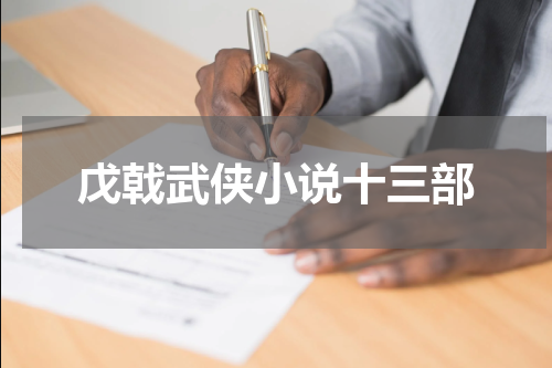 戊戟武侠小说十三部