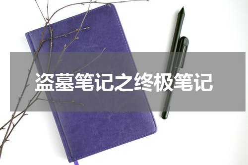 盗墓笔记之终极笔记