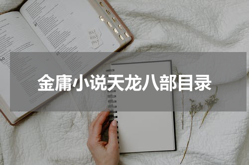 金庸小说天龙八部目录