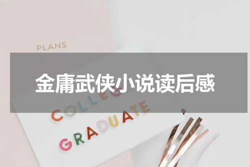 金庸武侠小说读后感