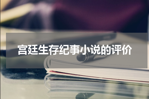 宫廷生存纪事小说的评价