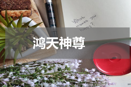 鸿天神尊 