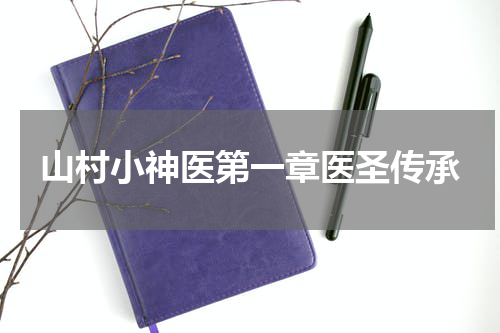 山村小神医第一章医圣传承