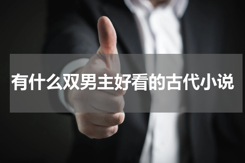 有什么双男主好看的古代小说