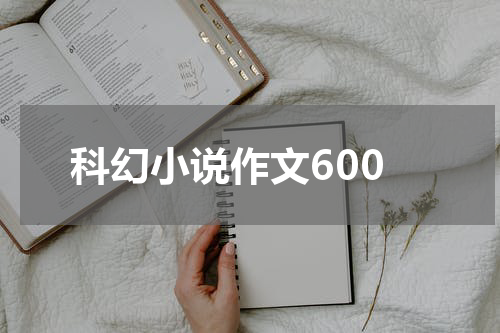 科幻小说作文600