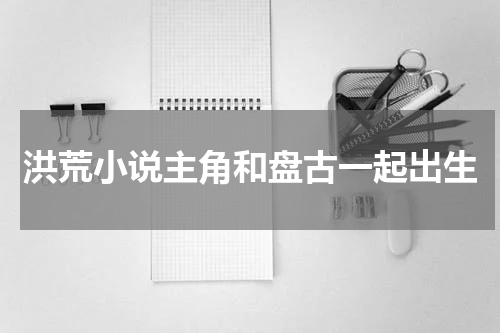 洪荒小说主角和盘古一起出生