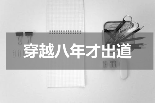 穿越八年才出道