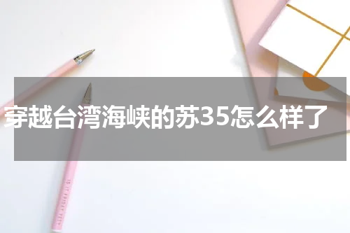 穿越台湾海峡的苏35怎么样了