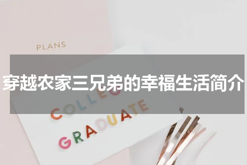 穿越农家三兄弟的幸福生活简介