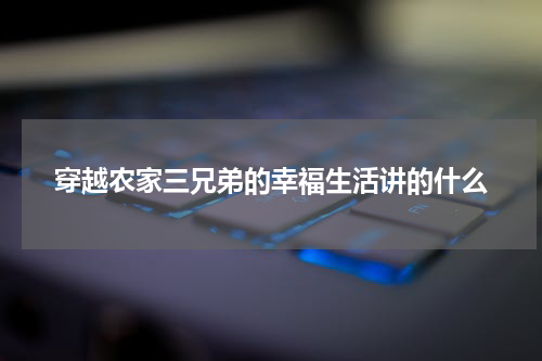 穿越农家三兄弟的幸福生活讲的什么