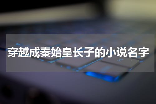 穿越成秦始皇长子的小说名字