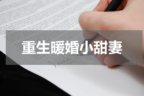重生暖婚小甜妻