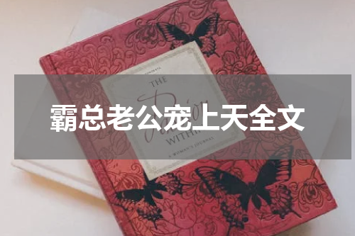 霸总老公宠上天全文