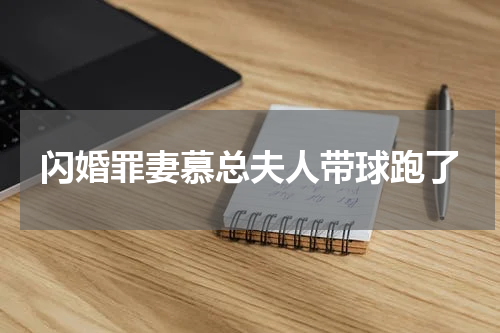 闪婚罪妻慕总夫人带球跑了
