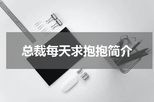 总裁每天求抱抱简介