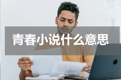 青春小说什么意思