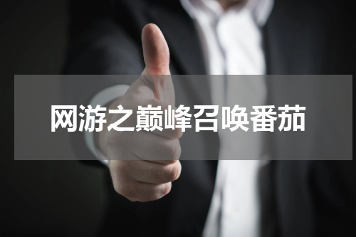 网游之巅峰召唤番茄