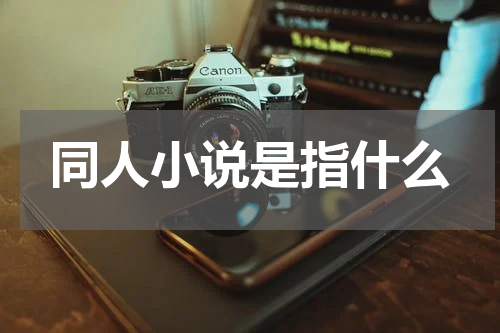 同人小说是指什么
