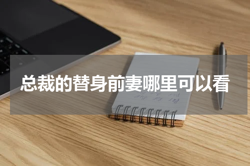 总裁的替身前妻哪里可以看