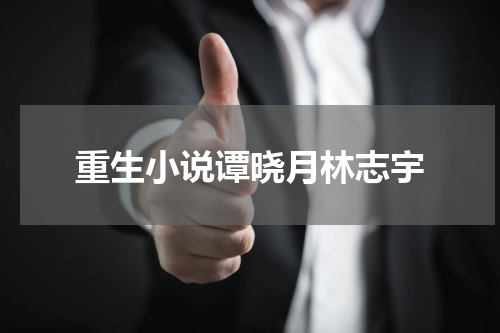 重生小说谭晓月林志宇