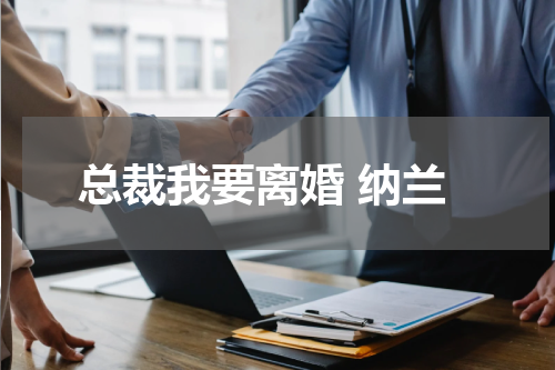 总裁我要离婚 纳兰