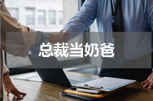 总裁当奶爸