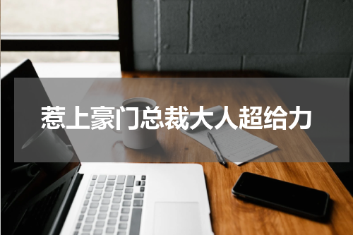 惹上豪门总裁大人超给力