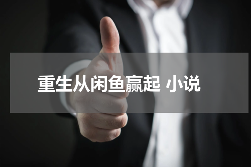 重生从闲鱼赢起 小说