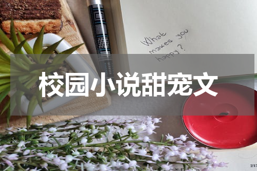 校园小说甜宠文