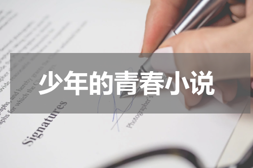 少年的青春小说