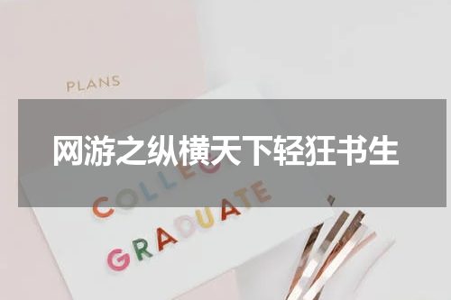 网游之纵横天下轻狂书生