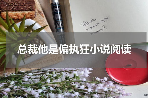 总裁他是偏执狂小说阅读