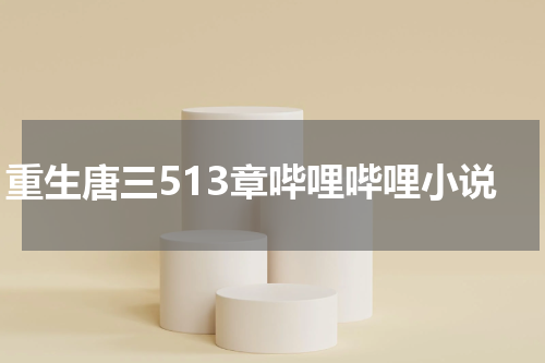 重生唐三513章哔哩哔哩小说
