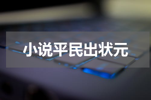 小说平民出状元