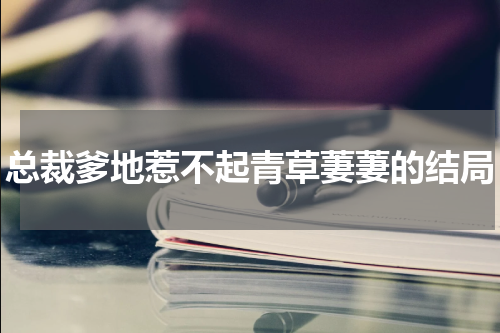 总裁爹地惹不起青草萋萋的结局