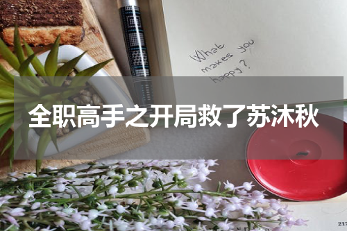 全职高手之开局救了苏沐秋