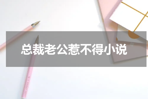 总裁老公惹不得小说