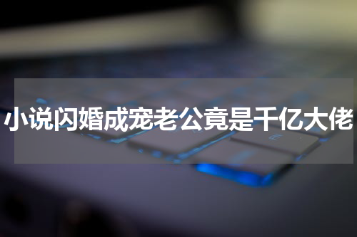 小说闪婚成宠老公竟是千亿大佬