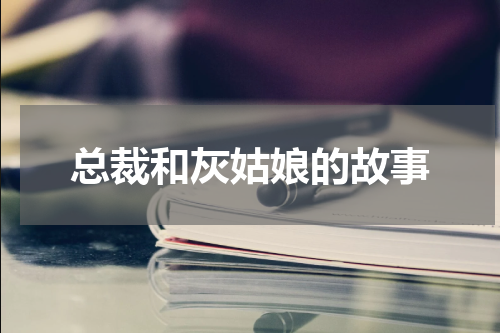 总裁和灰姑娘的故事